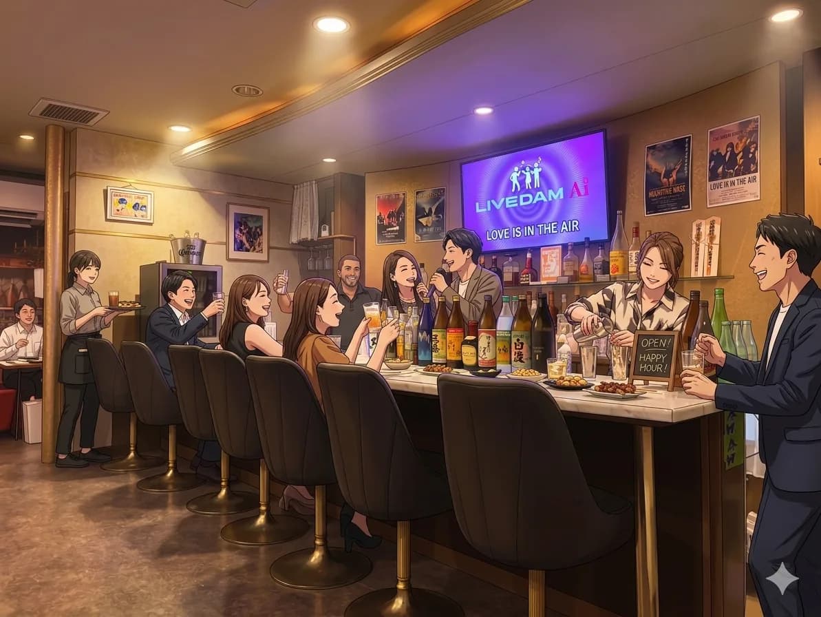 leap 店内の賑わい — 岡垣町・海老津駅前のcafe & bar leap